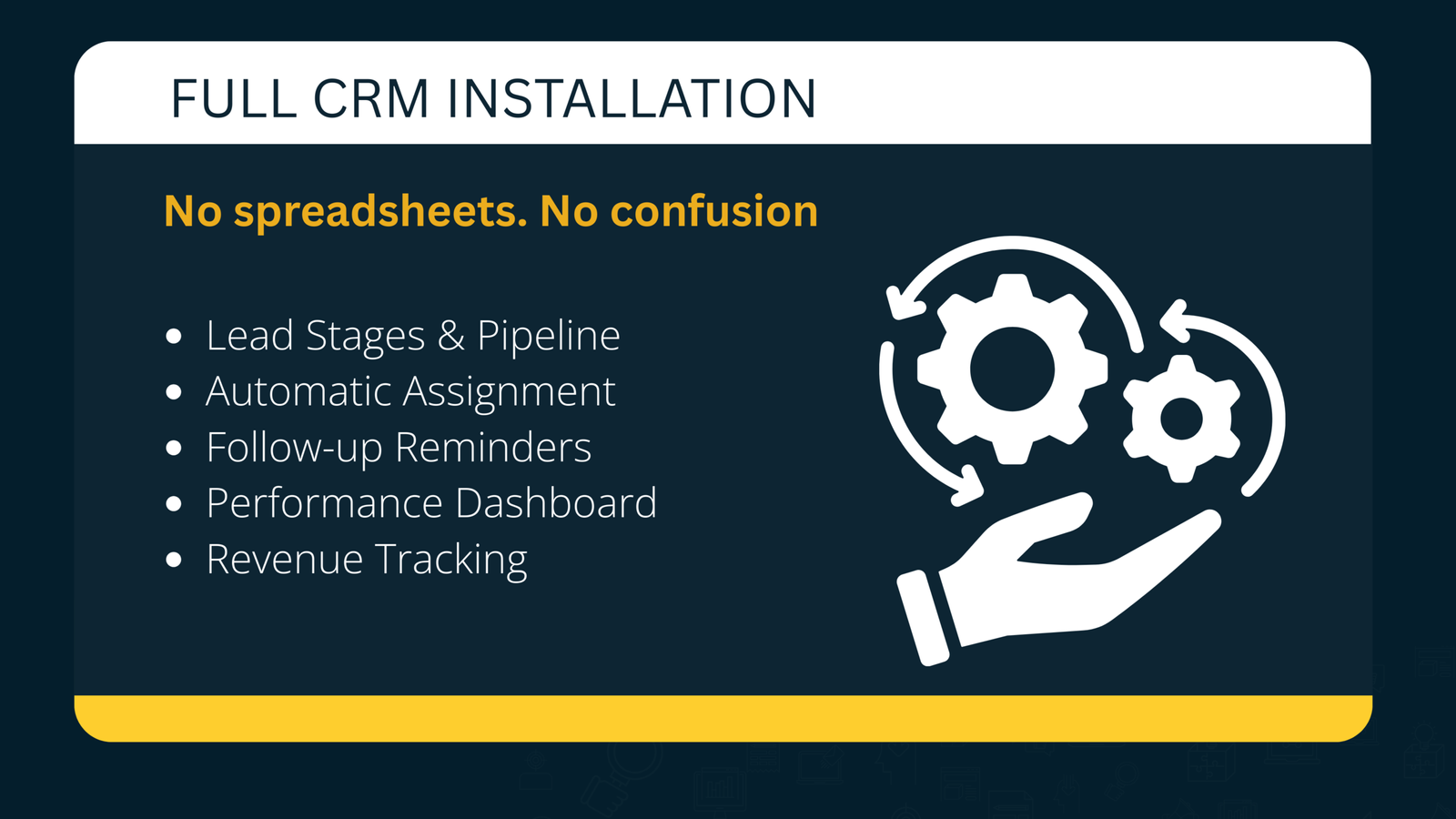 Full CRM Installation